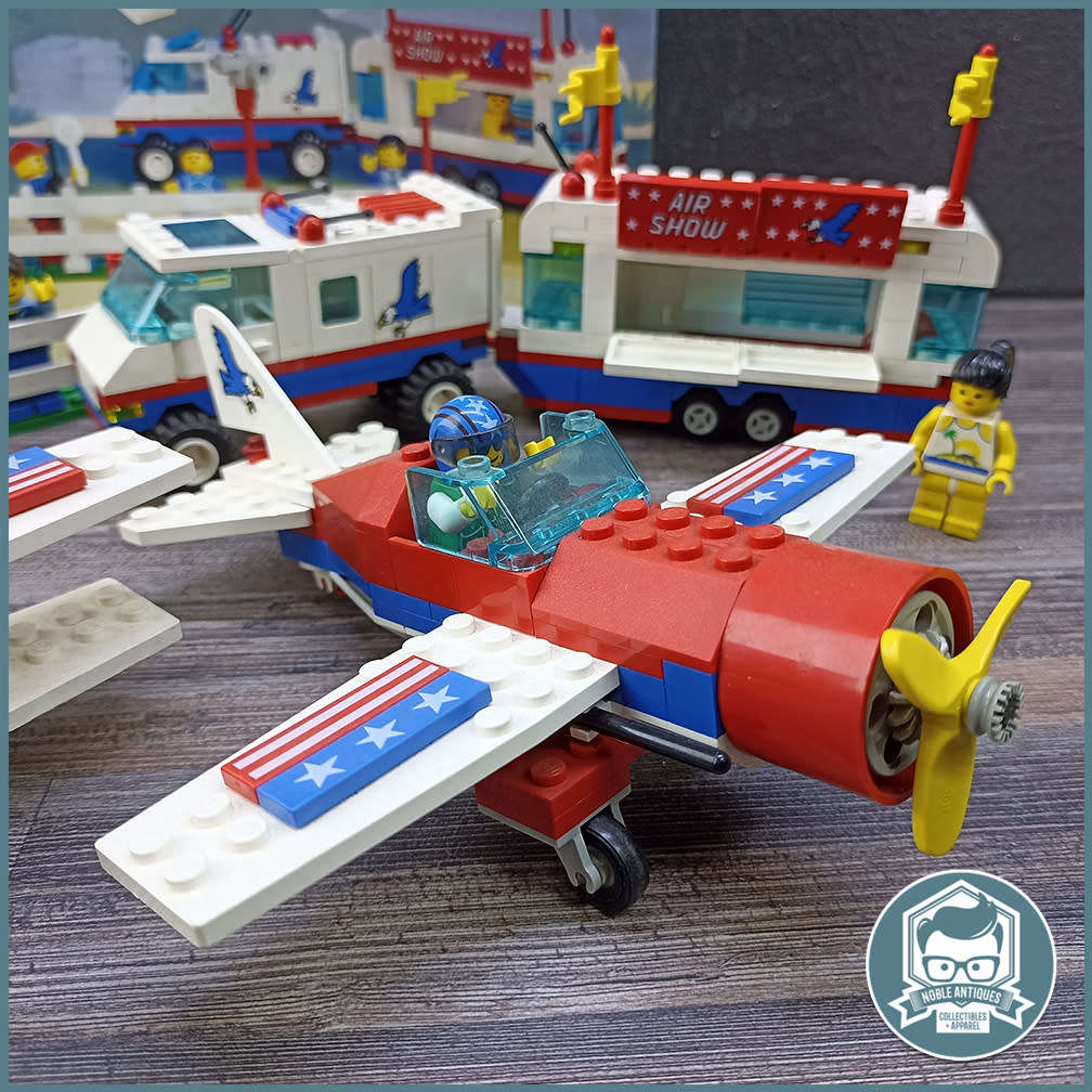 Original 1993 LEGO 6345 Aerial Acrobats Air Show (No Box, With Manual)!!!