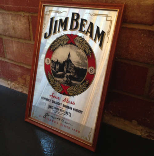 Jim Beam Bourbon Whisky Mirror