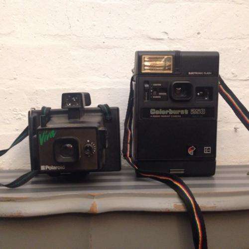 Vintage Polaroid Cameras