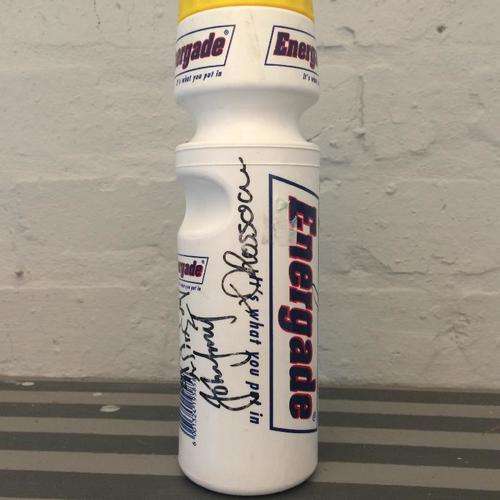 Signed Water Bottle by Jonty Rhodes and the team!