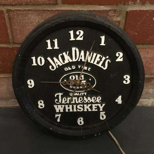 Vintage Jack Daniel's Barrel Clock