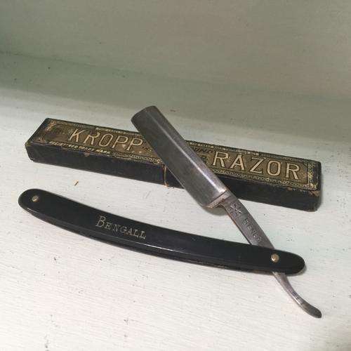 RARE ANTIQUE BENGAL Barber Razor(Made in England)