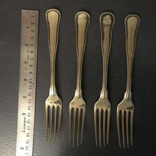 Set of antique forks