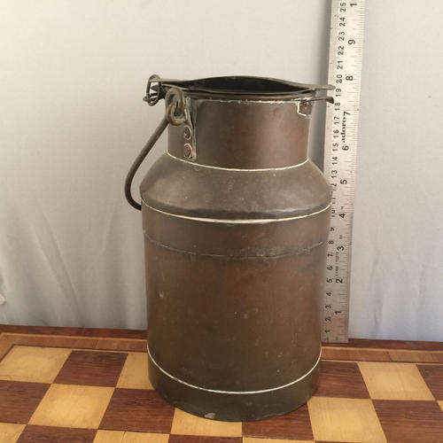 Small Antique Copper Milk Jug