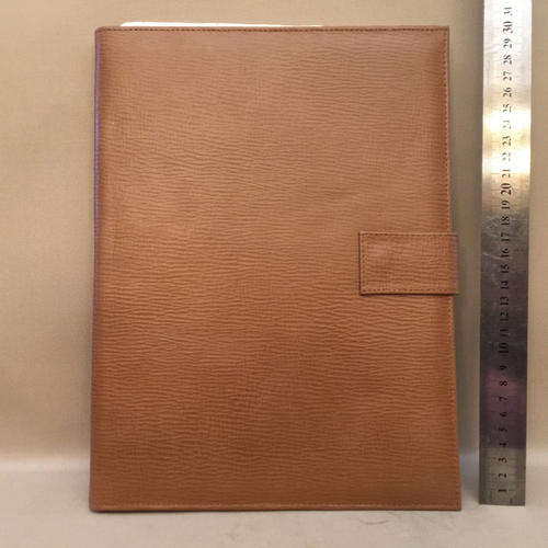 Genuine Busby Leather A4 Writing Folder