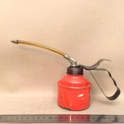 OLD ORANGE OIL CAN DISPENCER