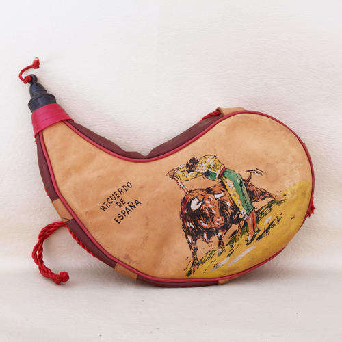 Genuine Spanish Leather Bota Bag - Wine Skin