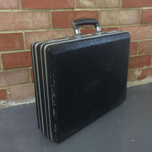 Vintage Custom West Briefcase With Folding Desk!!!