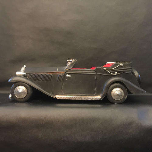 SUPER RARE Large 1950's Tin Rolls Royce Bar Car (450mm)