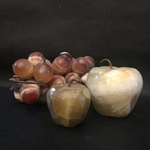 Marble Fruit Collection (With Copper Stems)