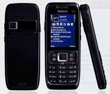 Nokia E51 Black Refurbished