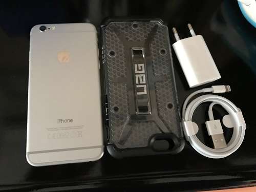 Apple iPhone 6 16GB Silver + Cover