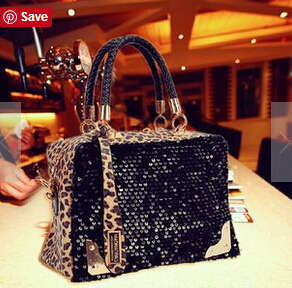 Sequins leisure handbag. Stock in ZA