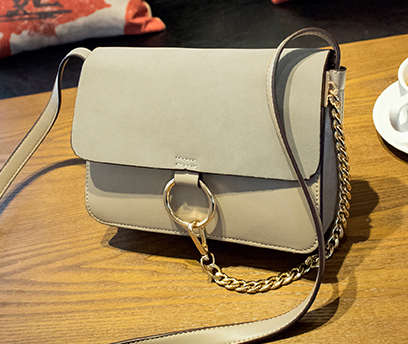 Fashion nubuck small lady bag. Grey color.Delivery only start 5 Sep 2017