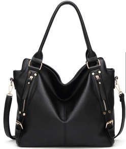 Fashion design office lady bag. Black color. Stock in ZA