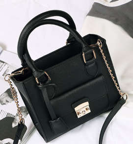 All-Match square bag. Black color. Stock in ZA.