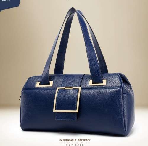 Simply design fashion handbag. Royal blue color. Stock in ZA.