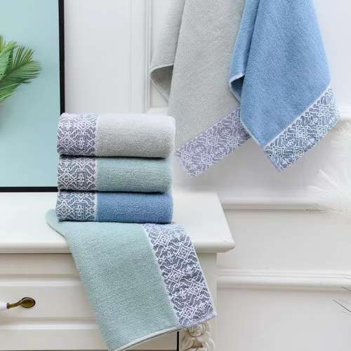 Victorian Garden 100% Cotton Soft and Comfortable Face Cloth big size--3 colors to choose.