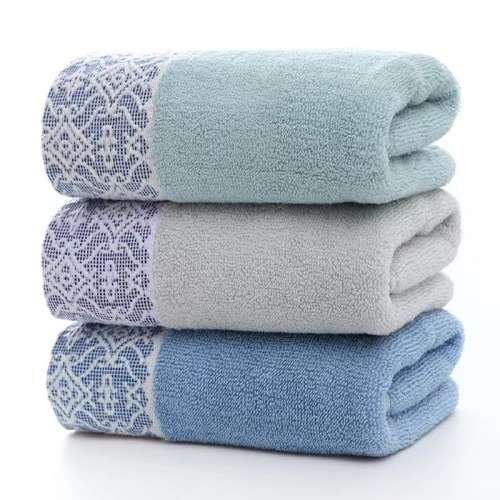 Victorian Garden 100% Cotton Soft and Comfortable Face Cloth big size--3 colors to choose.