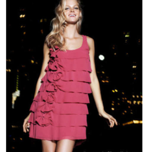 High quality HM bowknot sleeveless chiffon layer dress, 3 colors, 3 sizes,  Euro dollar 49.95 before