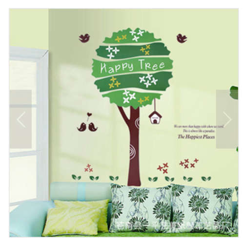 Happy tree wall sticker