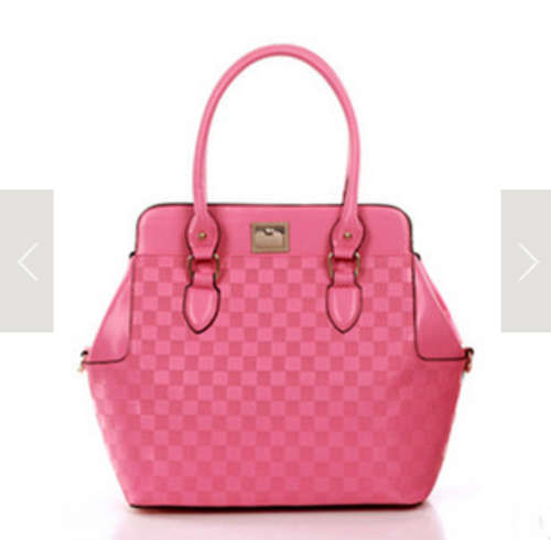 Large size. Rose bright color lady handbag. Euro fashion. Shipping R30