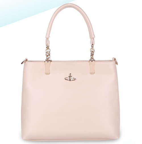 Elegant big size lady bag. Light pink color. Stock in ZA