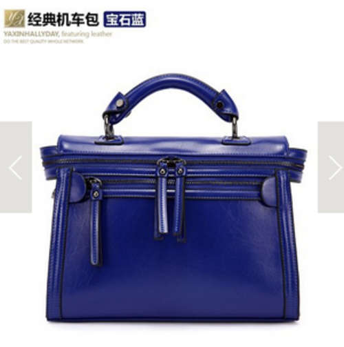 Motorcycle motor bag. High qulity PU leather. Blue color. Stock in ZA