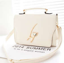 College style kitty shoulder bag. Pretty life. Rice color. Stock in ZA