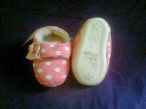 pink baby shoes size 4