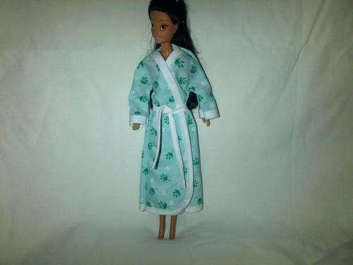 handmade barbie night gown (doll not included)