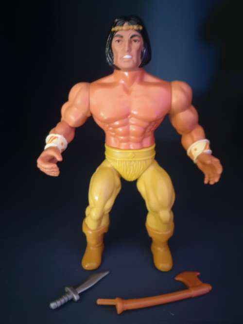 Arak near-complete, vintage Lost World of the Warlord (MOTU KO/knock-off) action figure by Remco