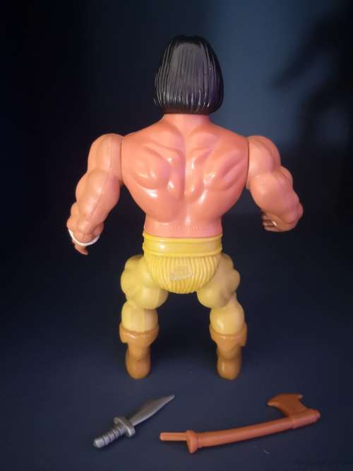Arak near-complete, vintage Lost World of the Warlord (MOTU KO/knock-off) action figure by Remco