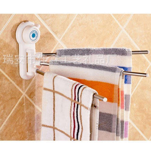 THREE ARM TOWEL RACK