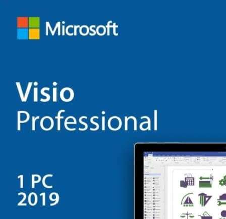 Microsoft Visio 2019 Professional | Trusted Seller | 25 Digit License Key
