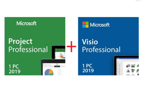 Bundle Deal |Microsoft Visio + Project 2019 Professional | Trusted Seller | 25 Digit License Key