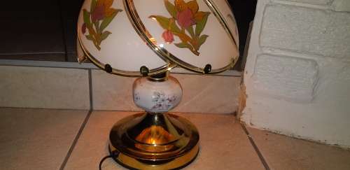 Vintage Art Deco Glass Desk lamp