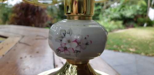 Vintage Art Deco Glass Desk lamp