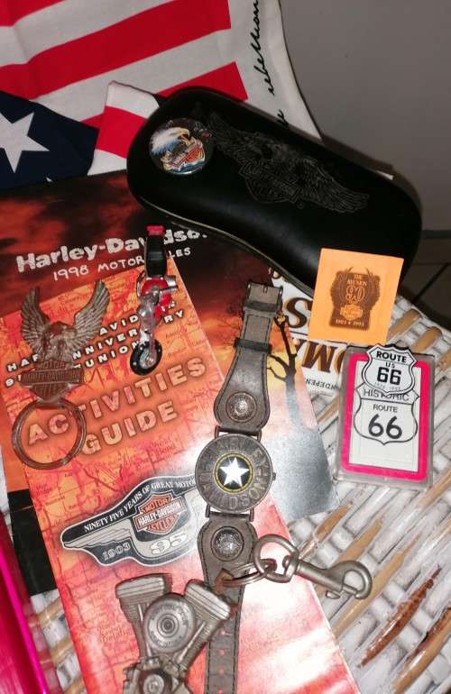 Original Harley Davidson memorabilia