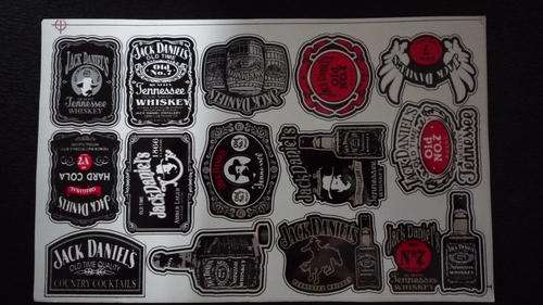 Jack Daniel's stickers x 15