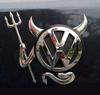 Devil decal in 3D
