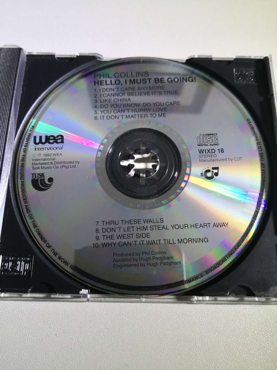Phil Collins - Hello, I Must Be Going! CD