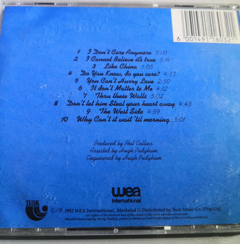 Phil Collins - Hello, I Must Be Going! CD