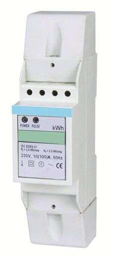 Electricity Energy Single phase Slimline Digital KWH Meter 100A Direct