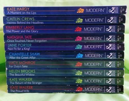 Clearance sale - 10 Mills & Boon Modern
