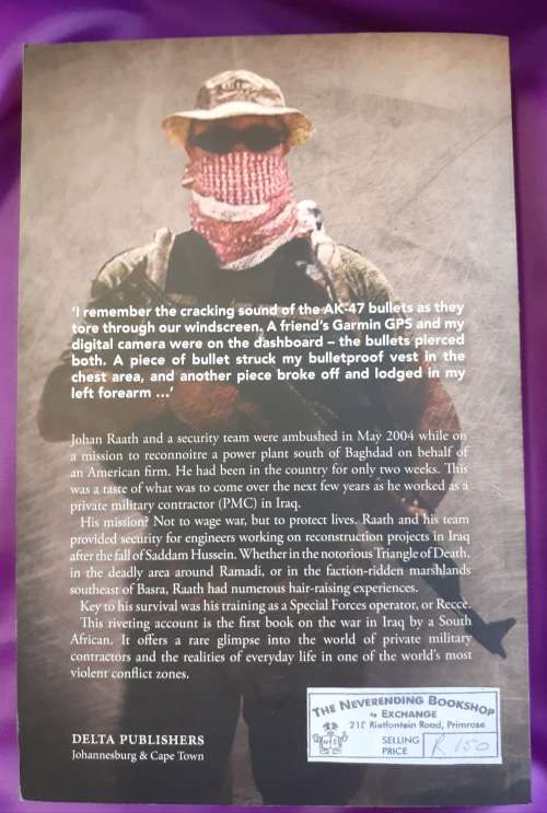 Blood money - Johan Raath (Signed)