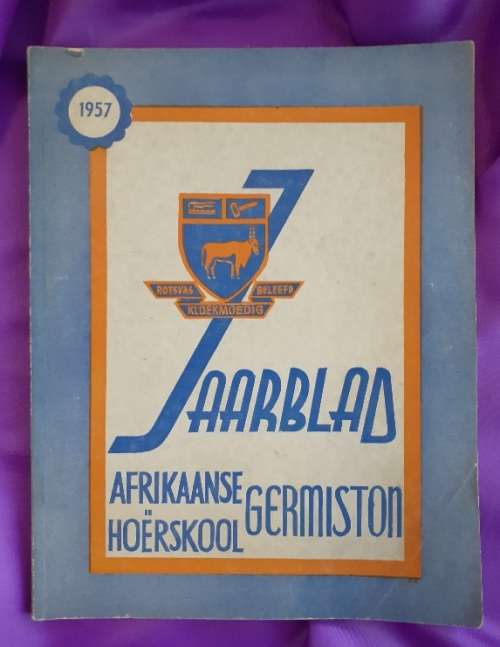 Afrikaanse Hoërskool Germiston Jaarblad 1957