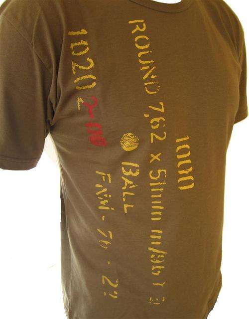 OLD BROWN TEES 'AMMO' T-SHIRT
