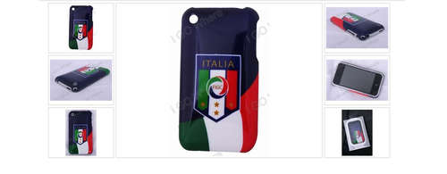 Italy FIGC iPhone Hard Case/HardCover 3G 3GS