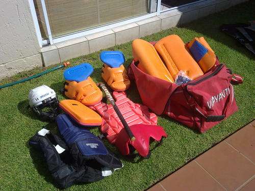 Full Set of Adult Field Hockey Goalkeeping Kit